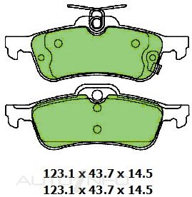 PTX ULTRA DISC PAD SET