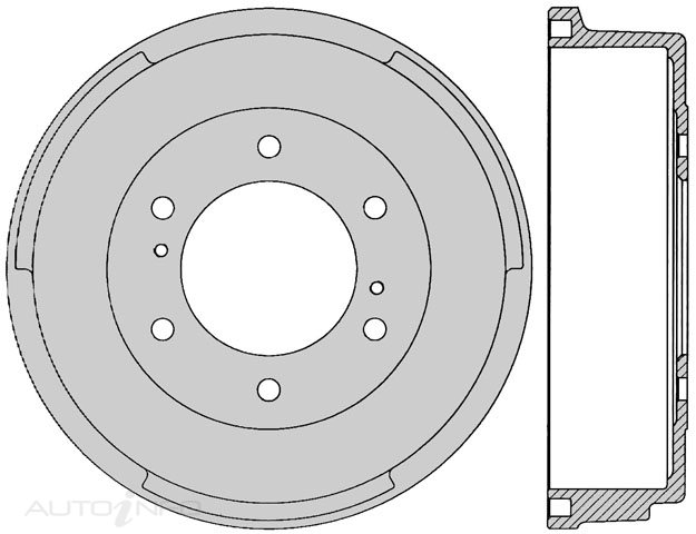 PTX NISSAN NAVARA D21 2WD REAR 1985-89
