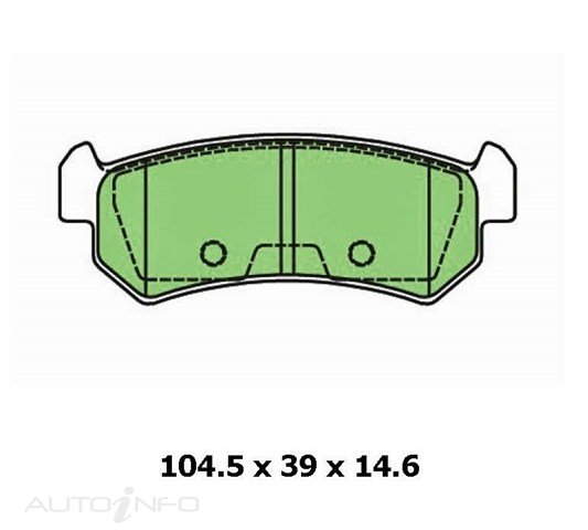 PTX BLUE DISC PADS
