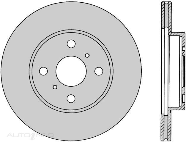 PTX ULTRA ROTOR TOYOTA PASEO FRONT