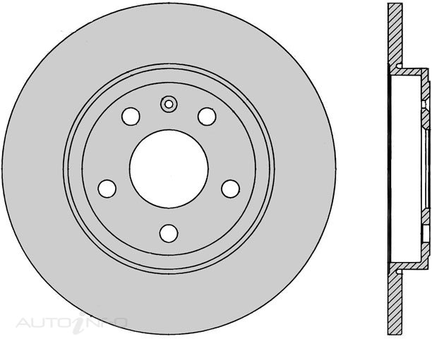 PTX ULTRA ROTOR AUDI A4 REAR 2005