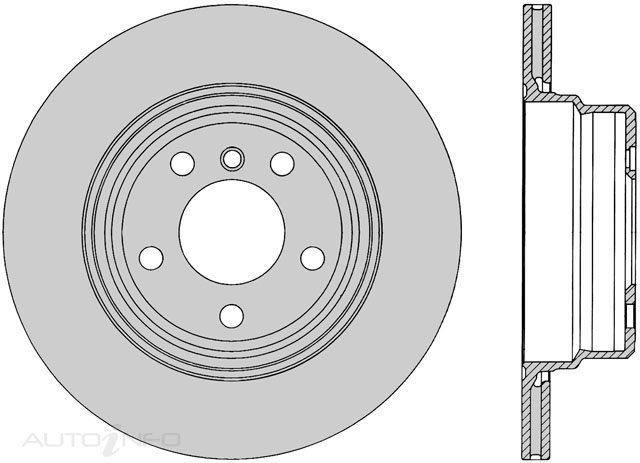 PTX ULTRA ROTOR BMW X5 4WD REAR 2002