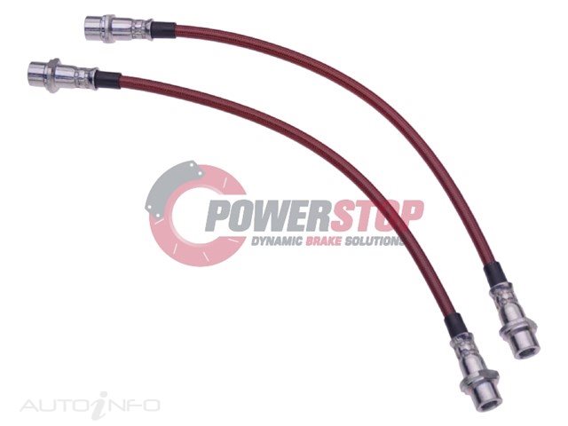 BRAIDED HOSE KIT [F] TOY HILUX GGN/GUN/KUN 2 PIECE KIT