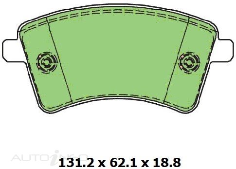 PROTEX ULTRA PLUS DISC PAD SET