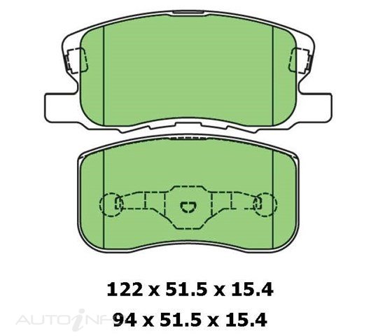 PTX ULTRA DISC PAD SET