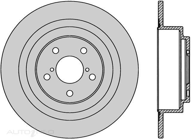 PTX ULTRA ROTOR SUBARU LIBERTY/OUTBACK