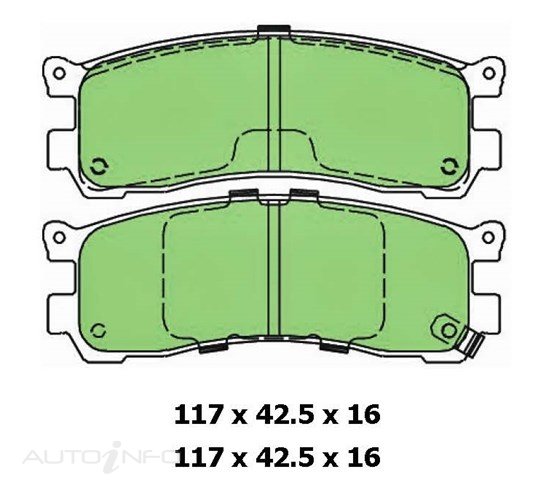 PTX ULTRA DISC PAD SET