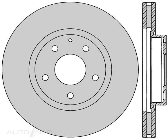 PTX ULTRA ROTOR MAZDA CX-5 KE FRONT