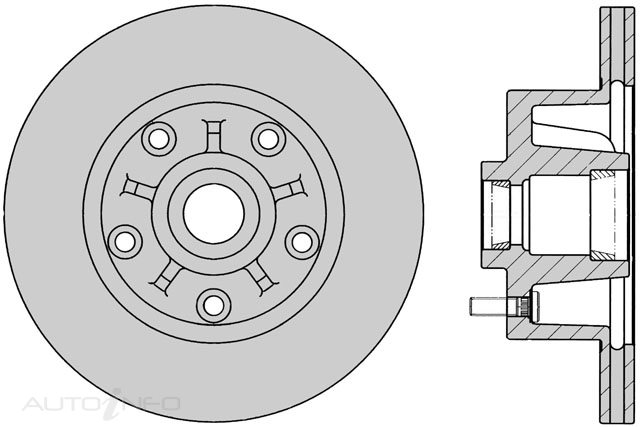 PTX ULTRA ROTOR HOLDEN COMMODORE