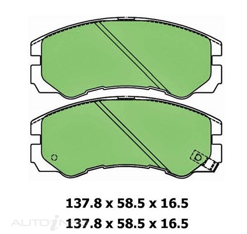 PTX BLUE DISC PAD