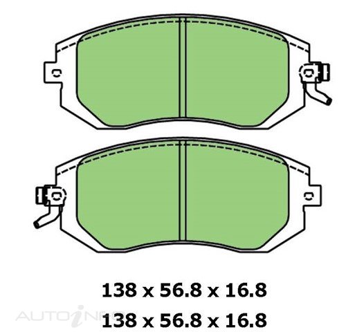 PTX DISC PAD SET
