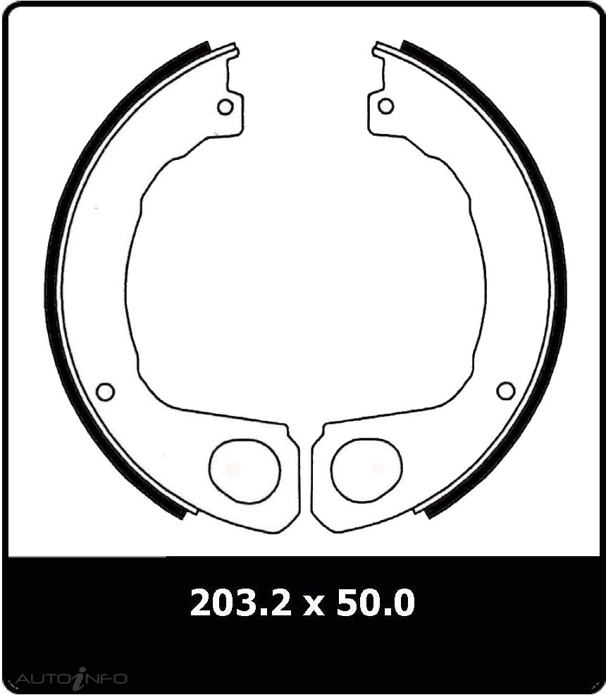 PTX HANDBRAKE SHOES ISUZU VARIOUS