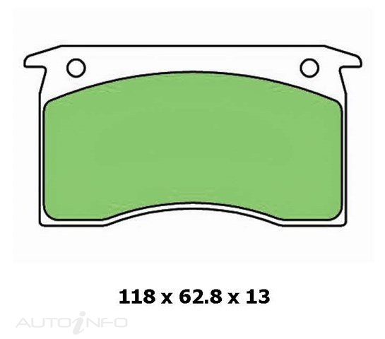 PTX BLUE DISC PADS
