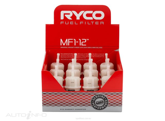 RYCO MULTI FIT FUEL FILTER