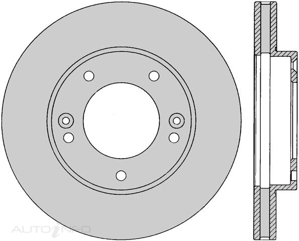 PTX ULTRA ROTOR KIA SORENTO FRONT