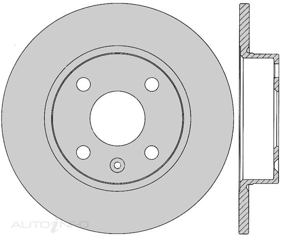 PTX ULTRA ROTOR HOLDEN BARINA REAR