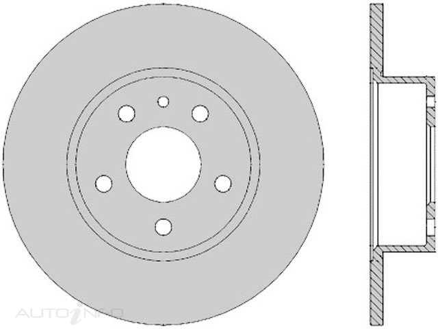 PTX ULTRA ROTOR ALFA 156 164 REAR
