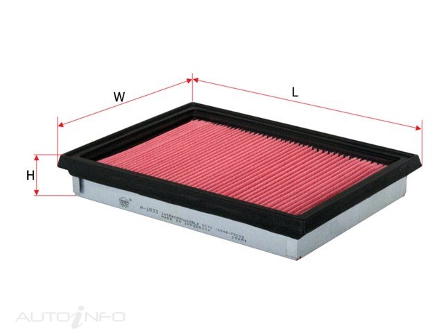 SAKURA FA3615/A-1833 AIR FILTER A1266