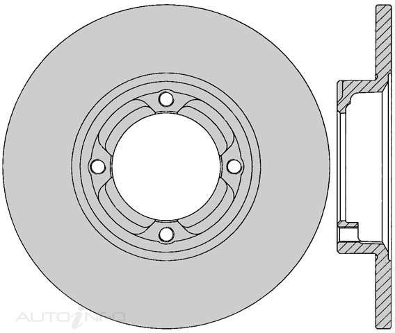 PTX ULTRA ROTOR DAIHATSU MIRA FRONT