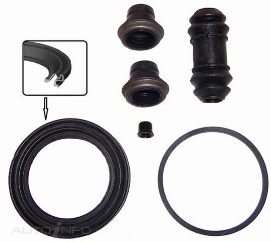 PTX FRONT CALIPER KIT MERC VW