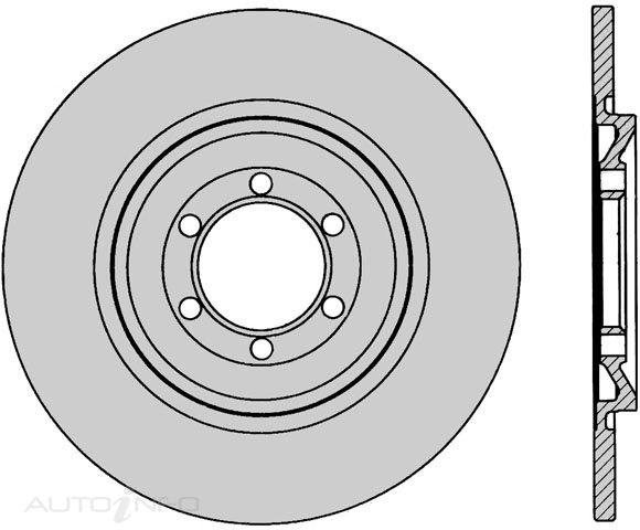 PTX ULTRA ROTOR ALFA 75 REAR 86-92