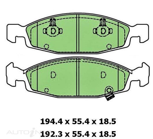 PTX 4WD DISC PAD