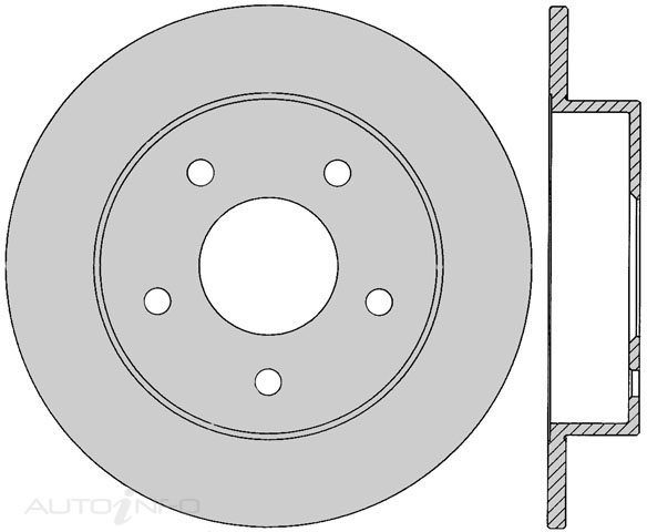 PTX ULTRA ROTOR NISSAN MAXIMA REAR