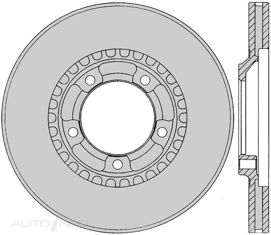 PTX ULTRA ROTOR MITSUBISHI L300 FRONT 86