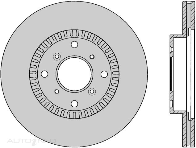 PTX ULTRA ROTOR HONDA PRELUDE (USA)