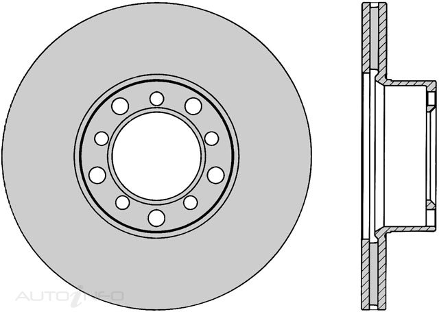 PTX ULTRA ROTOR MERCEDES FRONT 72-80