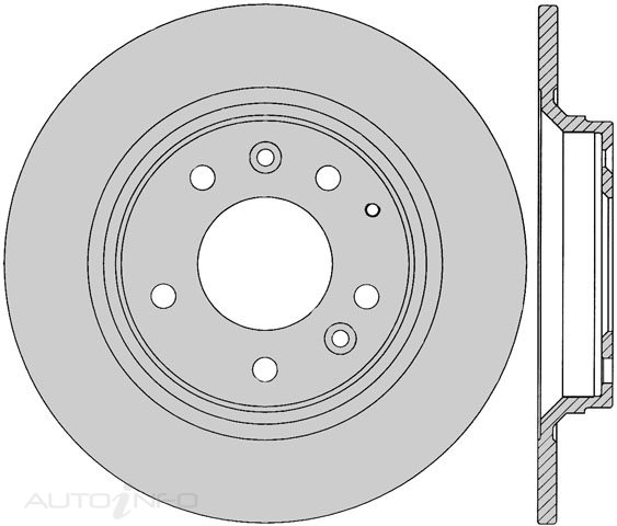 PTX ULTRA ROTOR MAZDA 6 REAR 2002