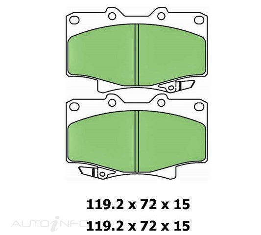 PTX ULTRA DISC PAD SET