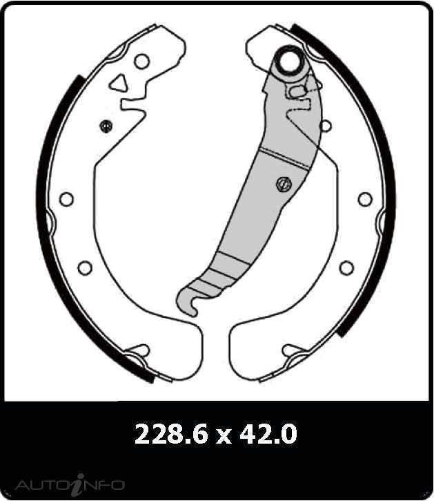 PTX BRAKE SHOE