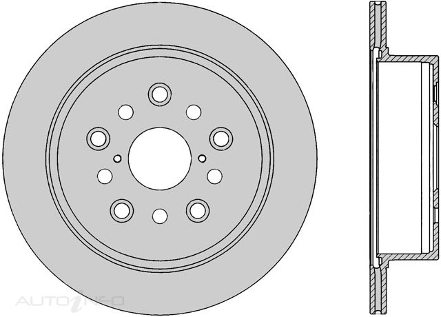 PTX ULTRA ROTOR TOYOTA LEXUS LS430