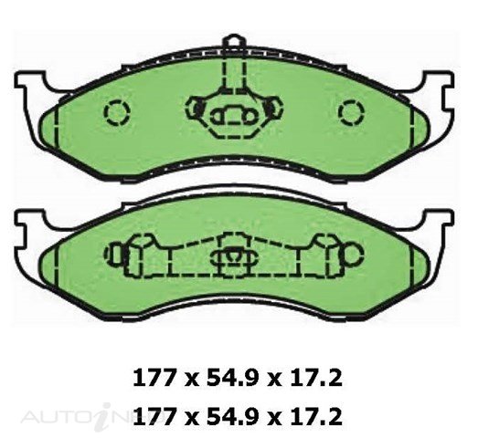 PTX BLUE DISC PAD