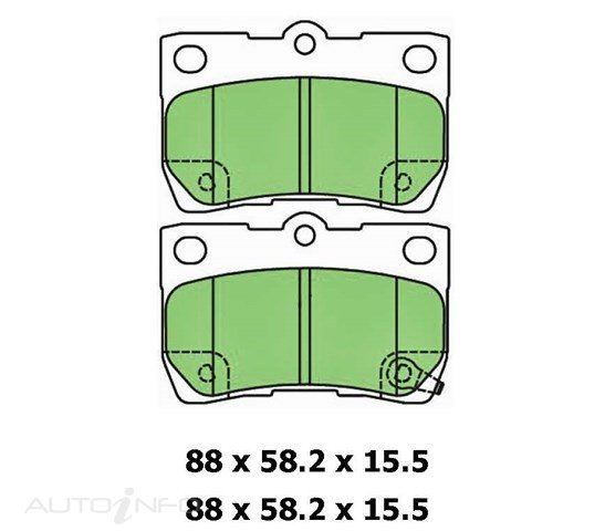PTX ULTRA DISC PAD SET