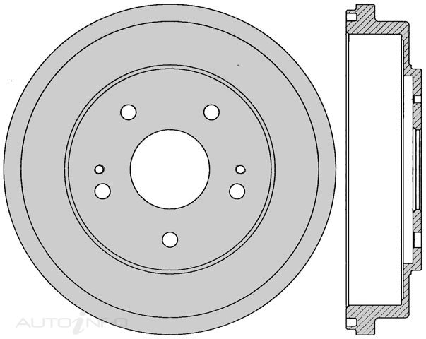 PTX HONDA CRV REAR 1997 ON