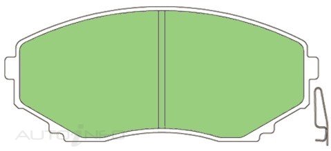 PTX BLUE DISC PAD SET