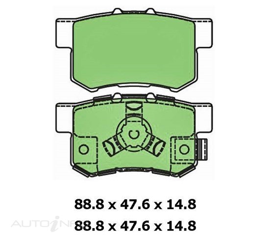 PROTEX ULTRA PLUS DISC PADS W/HARDWARE