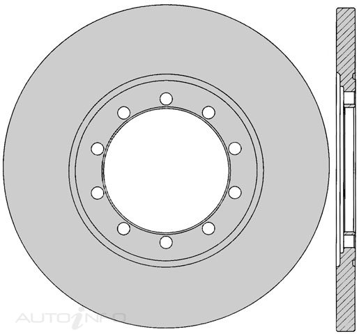 PTX ULTRA ROTOR FORD TRANSIT REAR