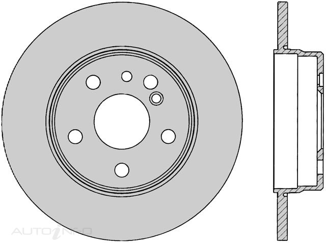 PTX ULTRA ROTOR MERCEDES REAR 92-95