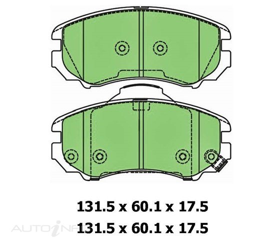 PTX BLUE DISC PADS