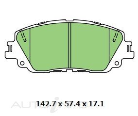 PTX ULTRA DISC PAD SET