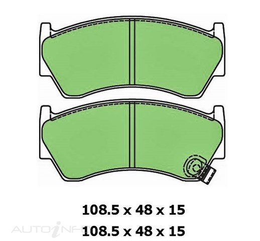 PTX BLUE DISC PADS