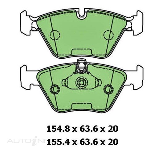 PTX BLUE DISC PADS