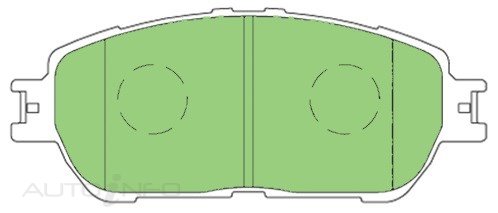 PTX BLUE DISC PAD SET