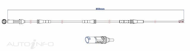 WEAR IND BNDX FR BMW X5 17>