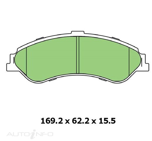 PTX BLUE DISC PADS