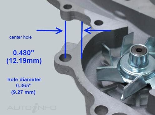 PTX WATER PUMP TOYOTA AURION