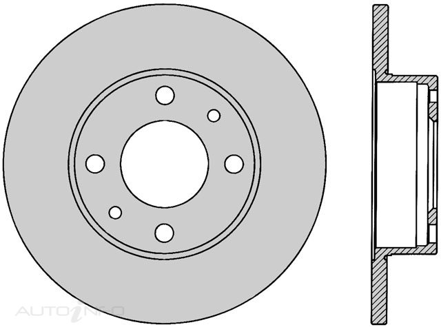 PTX ULTRA ROTOR FIAT FRONT & REAR
